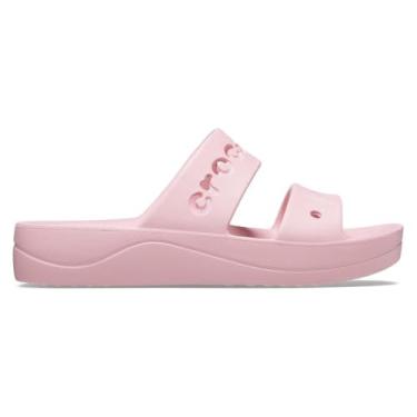 Imagem de Crocs Sandália plataforma feminina, Pétala rosa, 40