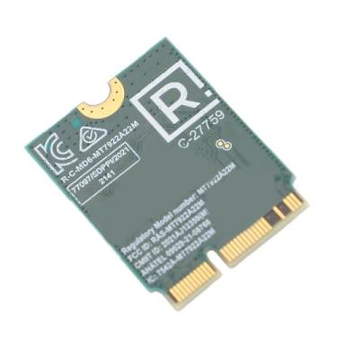 Imagem de Serounder RZ616 MT7922A22M M.2 WIFI6E Adaptador do Módulo de Cartão Sem Fio, 5374Mbps Tri Band 5.2 para Conexões Estáveis, Com Interface M.2 para Vitórias 10 11 e Linux