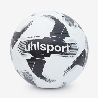 Imagem de Bola de Futebol Campo Uhlsport Force 2.0 Branco/Preto Tamanho 5
