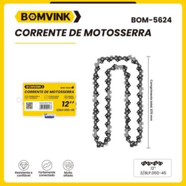 Imagem de Corrente de Motoserra A Bateria 21 V 12 Polegada BOMVINK - Bonvik