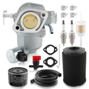 Imagem de Carburador para cortador de grama Husqvarna YTA24V48 YTA22V46 substituição de trator de cortador de grama # 96043021400, com kit de ajuste de filtro de ar 796031