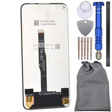 Imagem de Tela digitalizadora sensível ao toque IPS LCD para Huawei P40 Lite preta