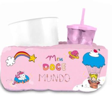 Imagem de Almofada para Pipoca Individual Kids - Meu Doce Mundo