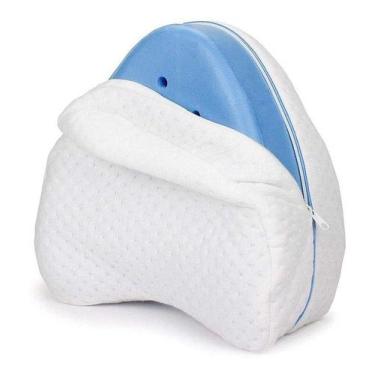 Imagem de Travesseiro Para Pernas Lavável Ortopédico Macio Confortável - B2T