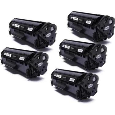Imagem de Kit 5 Cartucho Toner Compatível para  Q2612a Q2612 2612a 2612 12a  EVO