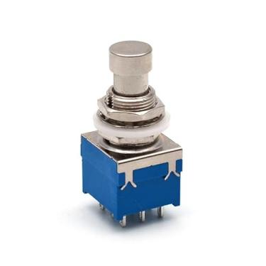 Imagem de Chave 3PDT 9 Terminais On-on Pedal Efeito Footswitch Guitar