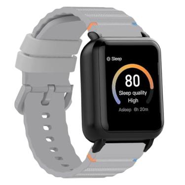 Imagem de Compatível com pulseiras 3Plus Vibe Pro, nova pulseira de substituição de linha de tecido de silicone ajustável compatível com 3Plus Mega/Callie/Vibe Plus/Vibe +/Vibe+ (geração 2) / Vibe Lite / Vibe