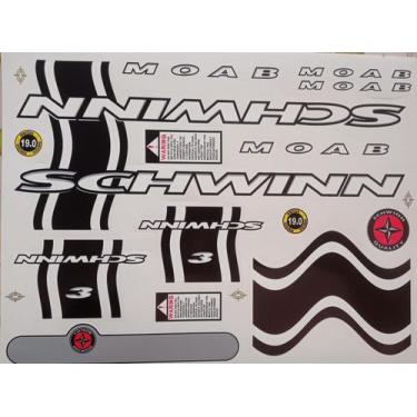 Imagem de Adesivos Colante Bikes SCHWINN PRETO - Amazonas