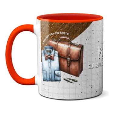 Imagem de Caneca Pioneiro Eu Sou Essa Vida Escolhi Jeová Xícara Cristã (Vermelha)