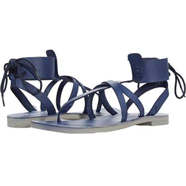 Imagem de Free People Sandália feminina para o dia das férias, Jeans azul, 40