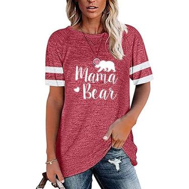 Imagem de Camiseta feminina modal e de algodão para uma roupa casual e confortáv