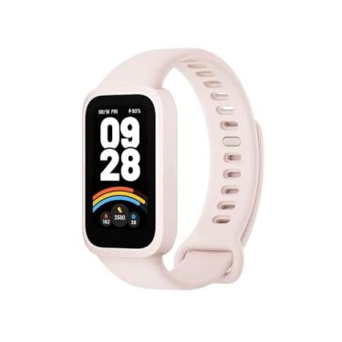 Imagem de Relógio Inteligente, Smartwatches 1,47 Polegadas, Tela Colorida, 24 Modos Esportivos, Pedômetro, À Prova D'Água Rose-Unissex Smart Watch Smartband Mi Band 9 Active versão global Original Rose