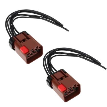Imagem de Micro Traders Conector de chicote de fios de luz traseira de carro 2 peças 5013984AA 57-5426 compatível com Dodge 1997-2010 15 cm