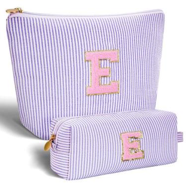 Imagem de Conjunto de bolsas de cosméticos que combina itens essenciais de viage