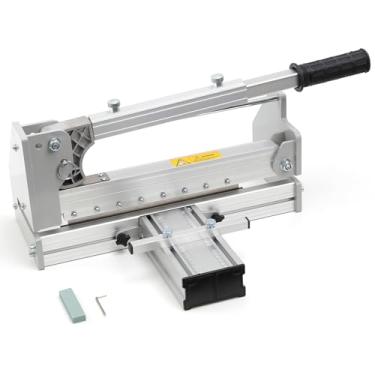 Imagem de Cortador de piso laminado, cortador de prancha de vinil de 30 cm com lâmina afiada para cortar piso de 12 mm, cortador de piso de madeira de largura ajustável para cortar piso laminado, LVP, LVT, VCT