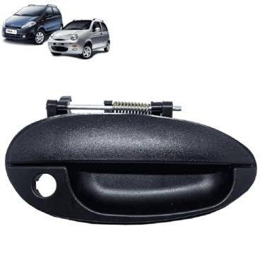 Imagem de Maçaneta Externa Puxador Porta Dianteira Direita Passageiro Chery Face QQ 2008 2009 2010 2011 2012 2013 2014