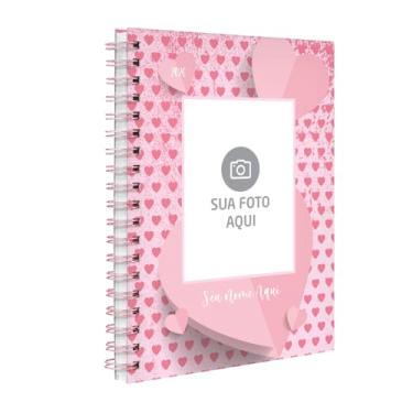 Imagem de Agenda 2026 Planner Semanal Personalizada Com Foto Corações