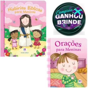 Imagem de Combo Livro Histórias Bíblicas para Meninas + Livro Orações para Menin