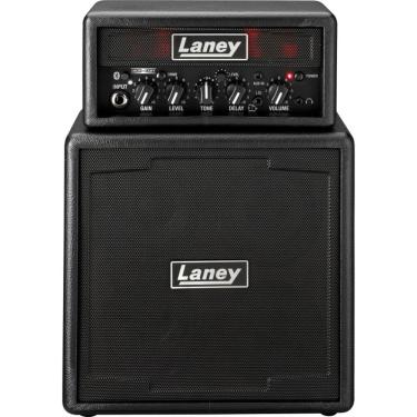 Imagem de Mini Amplificador Para Guitarra Laney Ministack-b-iron Preto