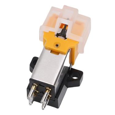 Imagem de Serounder Substituição de Cápsula para AT3600, com Suporte de 1/2 Polegada Substituição de Agulhas Cônicas para Toca-Discos Cartucho com Ímã Móvel para Toca-Discos AT91