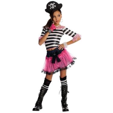 Imagem de Sassy Pirate Treasure Girls tamanho M 8/10 Drama Queens Traje