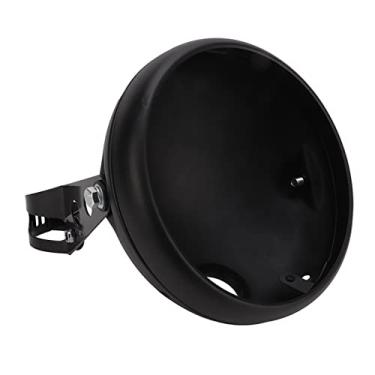 Imagem de lyrlody Balde de Moradia do Farol, Instalação Sem Esforço, Acabamento Preto Fosco, Acessórios de Montagem Seguros para Realocar Os Faróis de LED de 7 Polegadas para a Carenagem ou a
