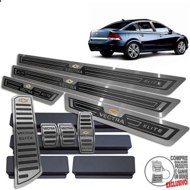 Imagem de Descanso Soleira Pedaleira Manual Preto Vectra Elite 2006 11