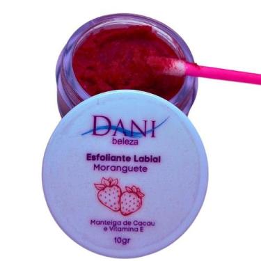 Imagem de Esfoliante Labial Moranguete com Manteiga de Cacau e Vitamina E D'Smuk