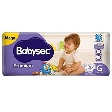 Imagem de Babysec Fraldas Premium Galinha Pintadinha Flexi Protect G 26 Unidades