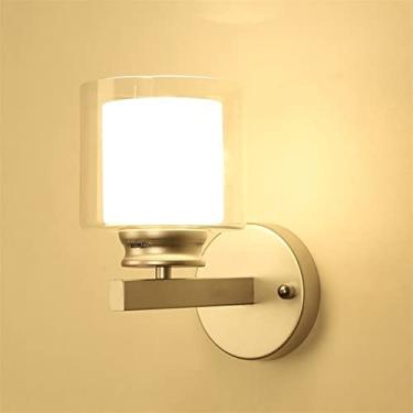 Imagem de Arandela de parede moderna, luminária de parede europeia, luminária de parede moderna, luminária de parede montada na parede, lanterna de parede, acabamento preto, decoração de arte de sala,