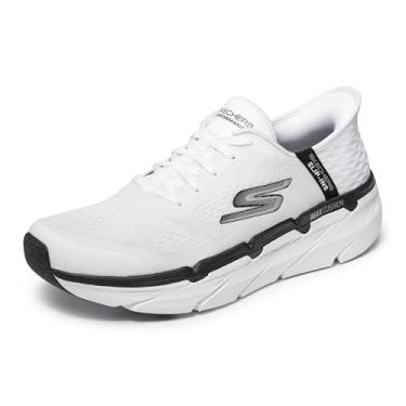 Imagem de Skechers Tênis masculino Max Cushion Premier Ascendant Hands Free Slip-ins, Branco, 46