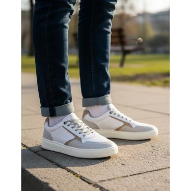 Imagem de Tênis Casual Pádua Lecce Cadarço Elástico Macio Masculino