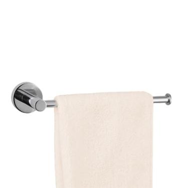 Imagem de Acessórios de banheiro Suporte de escova de vaso sanitário polido cromado toalheiro saboneteira gancho de prateleira de parede de vidro suporte de papel higiênico SUS, suporte de escova de vaso