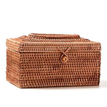 Imagem de Conjunto de pano de guardanapo de vime feito à mão toalha de papel papel de sala de tulipa encerado criativo hotel casa (cor: estilo-6) (estilo 4)