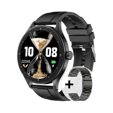 Imagem de Relógio Inteligente Monitor De ECG HD 2025 Com Chamada Bluetooth, Freq