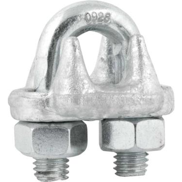 Imagem de Clips para Cabo de Aço - Uso Industrial 3/8" 3 Vonder Plus