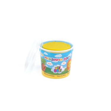 Imagem de UTIGUTI Massinha Soft Massa para Modelar Pote 140gr, Cor Amarelo