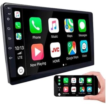 Imagem de CENTRAL MULTIMÍDIA OCTA-CORE ANDROID 13, TELA 9" FULL TOUCH, SLIM, 4/64GB, FM, USB, BLUETOOTH, ESPELHA ANDROID E IOS, CARPLAY E ANDROID AUTO, CONECTIVIDADE COM OU SEM FIO ACEITA CHIP 4G
