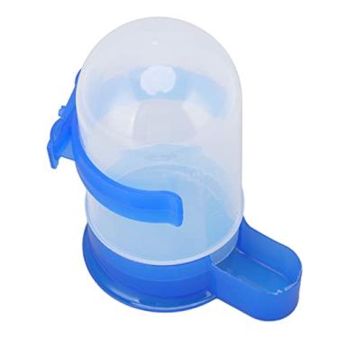 Imagem de ZJchao Alimentador de Pombos, Bebedouro de Pombos, Plástico Azul, Dispensador de água para Pássaros de Grande Capacidade, Design Automático para, Alimentação e Rega de Pássaros (Azul Tamanho Pequeno)