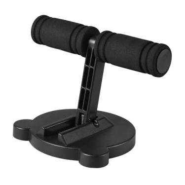 Imagem de Aymzbd Barra de Assistência para Abdominais, Treinamento Abdominal, Treino em Casa para Homens E Mulheres, Construção Muscular, Dobrável, com Ventosa Forte, Orelhas Pretas Fofas