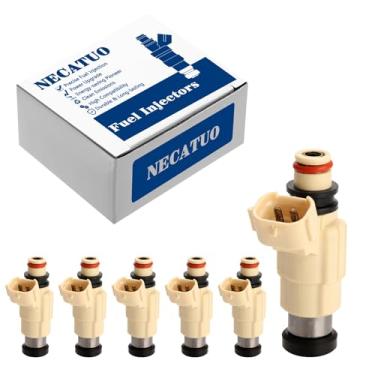 Imagem de Conjunto de 6 injetores de combustível - Compatível com YAMAHA Outboard 4 Stroke F200TXR F225TLR F225TXR LF225TXR - Substitui 69J137610000 CDH240