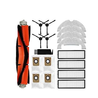 Imagem de Compatible With Xiaomi Dreame Bot L10 Plus / Z10 Pro Robot Vacuum RLS5D Spare Parts Accessories Main Side Brush Hepa Filter Dust Bag Mop Rag(Set B)