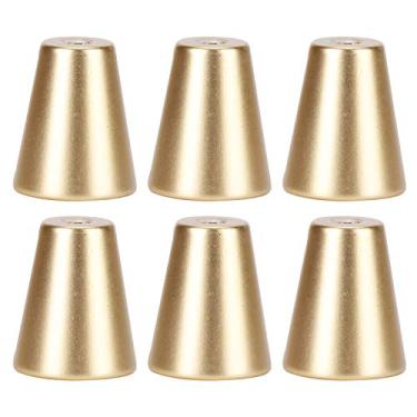 Imagem de YOUTHINK Puxador de Gaveta Dourado, Puxador de Substituição de Alumínio Espacial para Guarda-roupas, Elegante para Armários e Gavetas Com Aderência Confortável (Maçaneta da porta do guarda-roupa