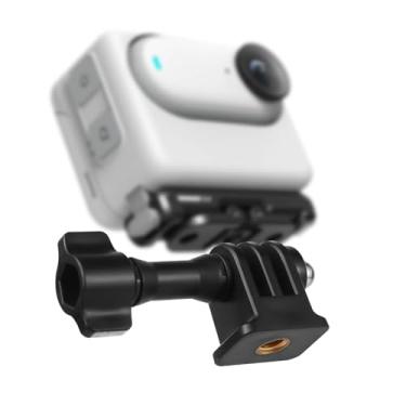 Imagem de Adaptador de 3 pinos para 1/10.2 cm para Insta360, compatível com câmeras esportivas panorâmicas Insta360 todos os modelos e para o ecossistema Insta360, todos os tipos de interfaces 1/4