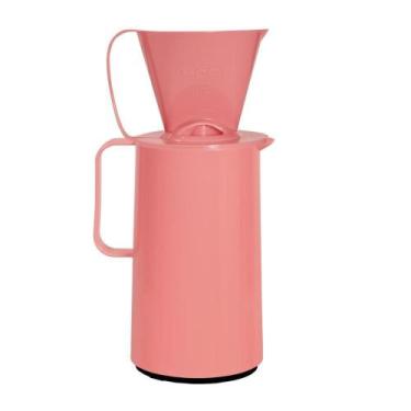Imagem de Garrafa Termica Bule 500ml Pessego com Coador 102 MOR