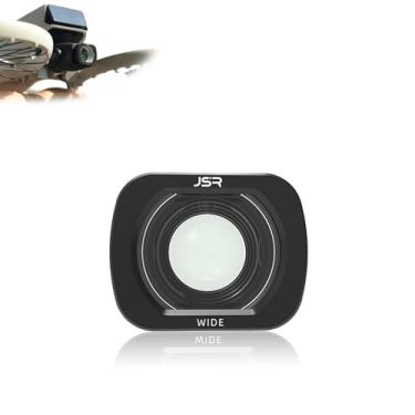 Imagem de Filtro de lente grande angular para drone flip, campo de visão grande de alcance de 100° de 15,5 mm, filtro de lente de câmera grande angular para acessórios flip, instalação de fivela