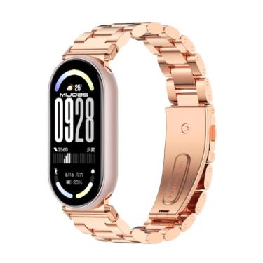 Imagem de MIJOBS Pulseira de substituição respirável para Xiaomi Mi Band 10/9/8 para Mi Fit Band 10 / 9 / 8 para SmartWatch para mulheres e homens