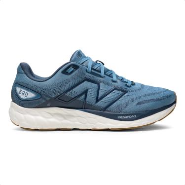 Imagem de Tenis New Balance Fresh Foam 680V8 Masculino, Azul/Marinho, 39