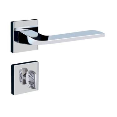 Imagem de Fechadura Banheiro Roseta S40 Cromado Ultra Line Aliança - Aliança Met