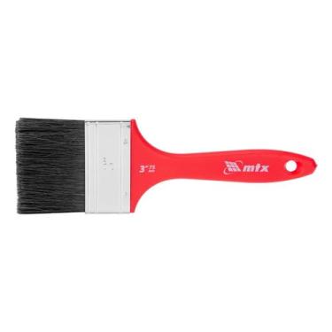 Imagem de Pincel 3,para tintas esmalte e oleo cerdas pretas 1pc mtx